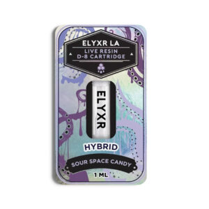 Delta 8 Live Resin Cartridge Sour Space Candy - 1ml