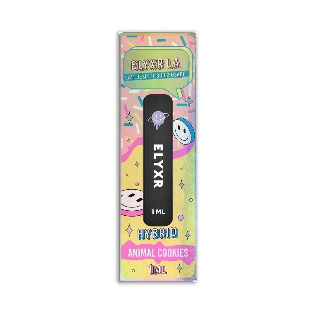 Delta 8 Live Resin Disposable Animal Cookies Hybrid - 1ml
