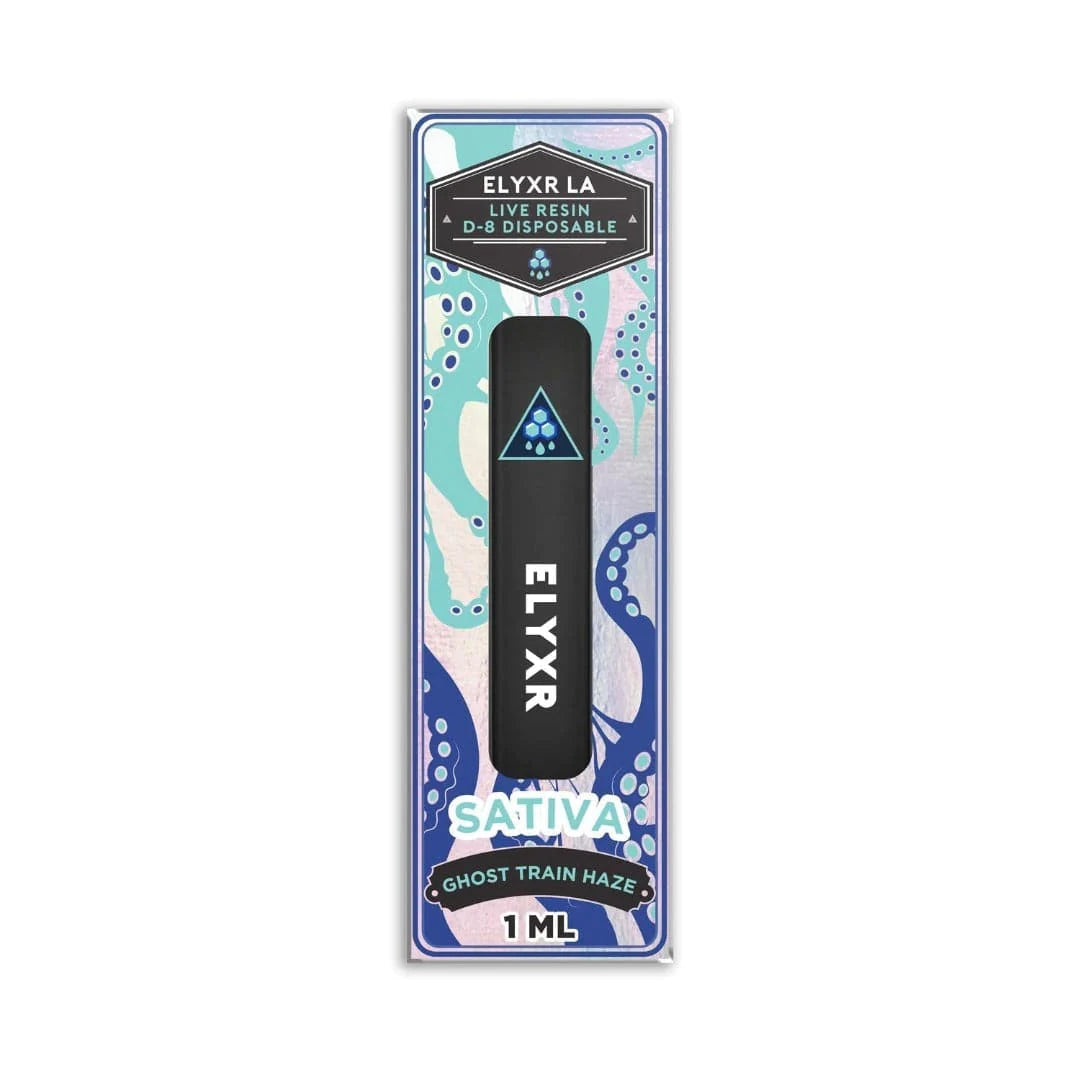 Delta 8 Live Resin Disposable Ghost Train Maze - 1ml
