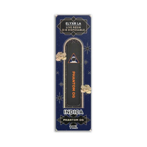 Delta 8 Live Resin Disposable Phantom OG Indica - 1ml