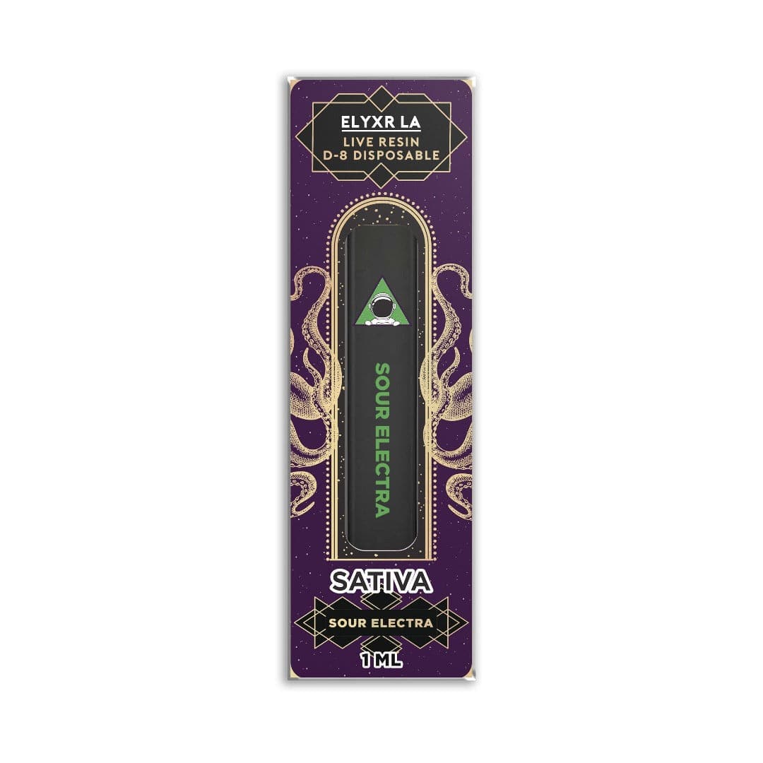 Delta 8 Live Resin Disposable Sour Electra - 1ml