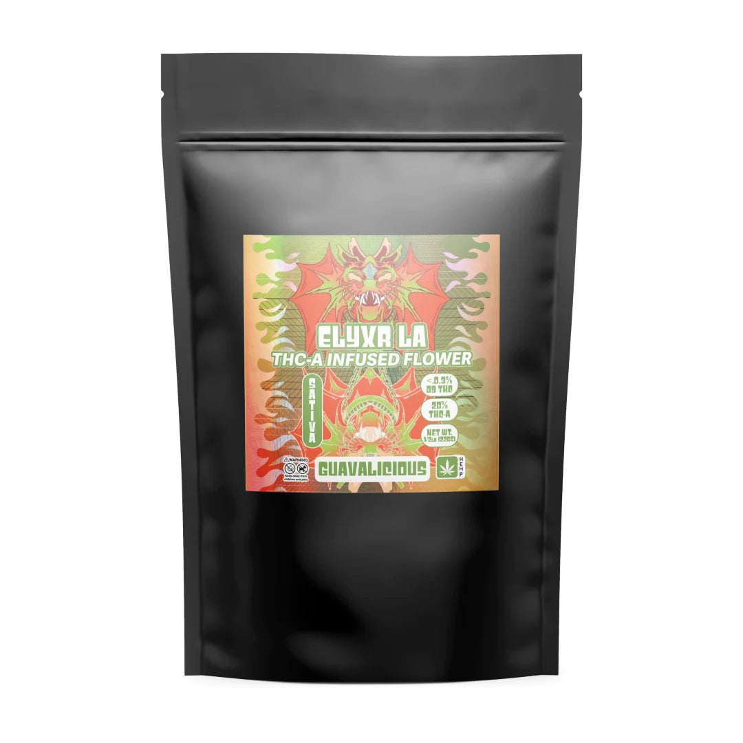 THC-A Infused Flower Nuggs Guavalicious Sativa 1/2lb - 22gg