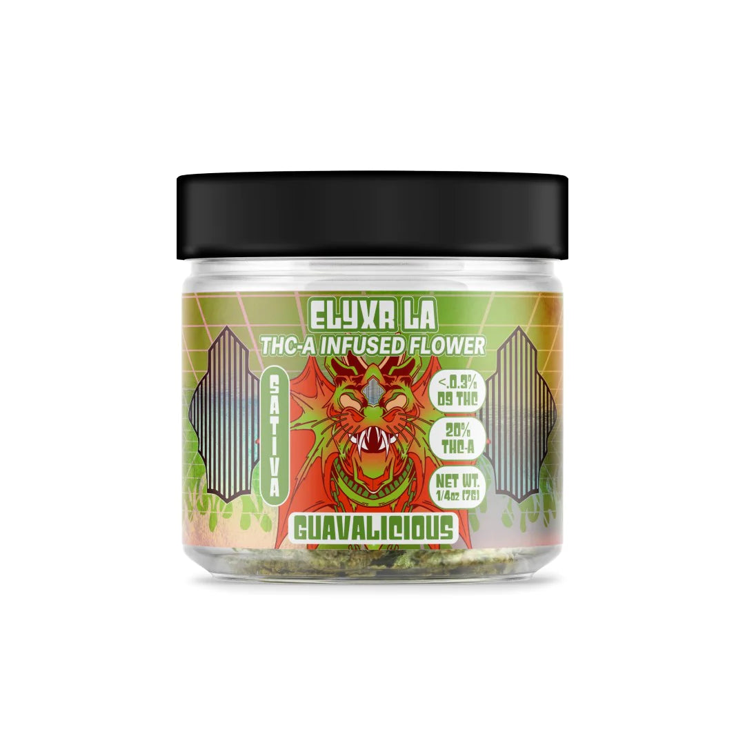 THC-A Infused Flower Nuggs Guavalicious Sativa 1/4oz - 7g