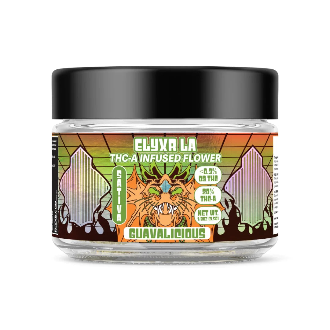THC-A Infused Flower Nuggs Guavalicious Sativa 1/8oz - 3.5g