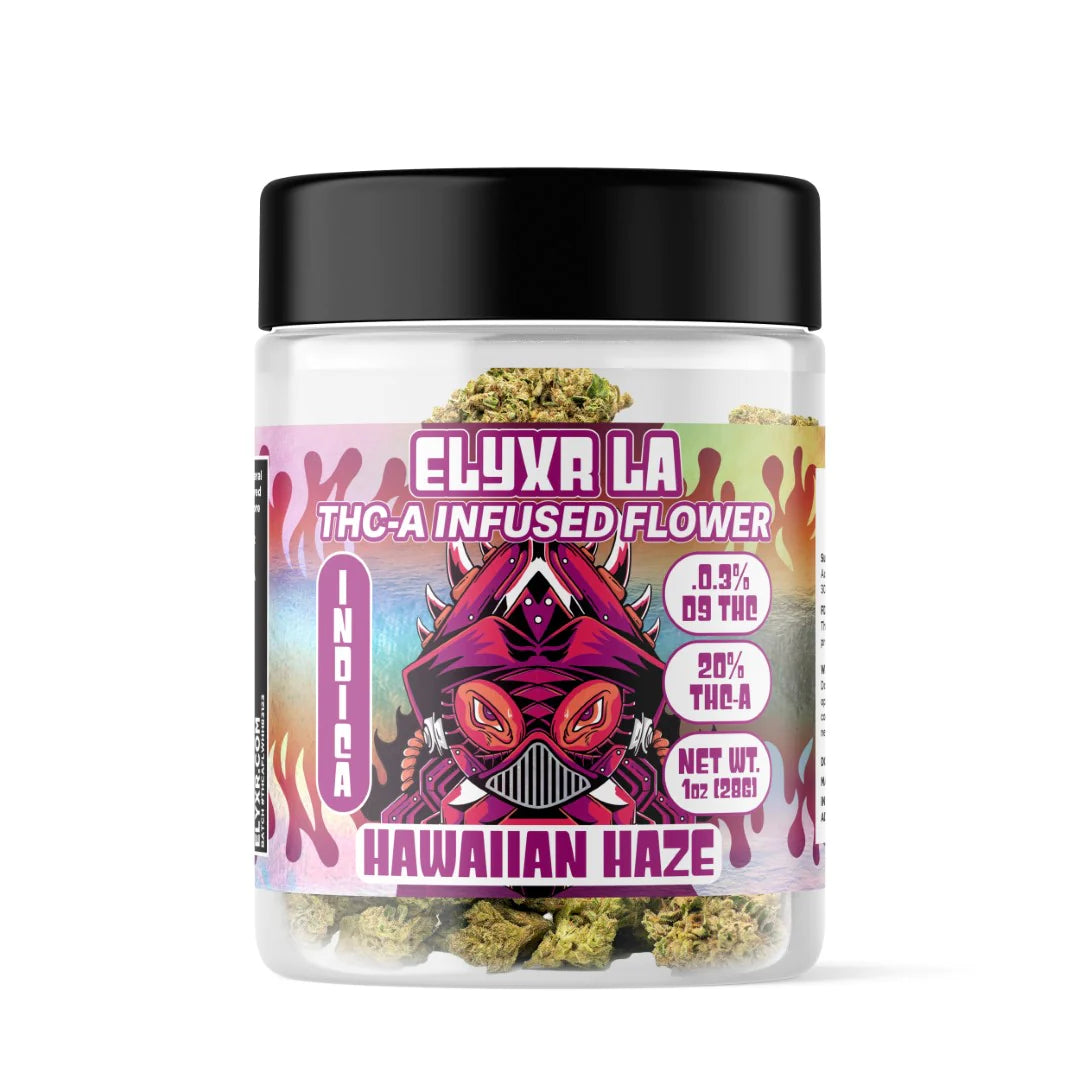 THC-A Infused Flower Nuggs Hawaiian Haze Indica 1oz - 28g