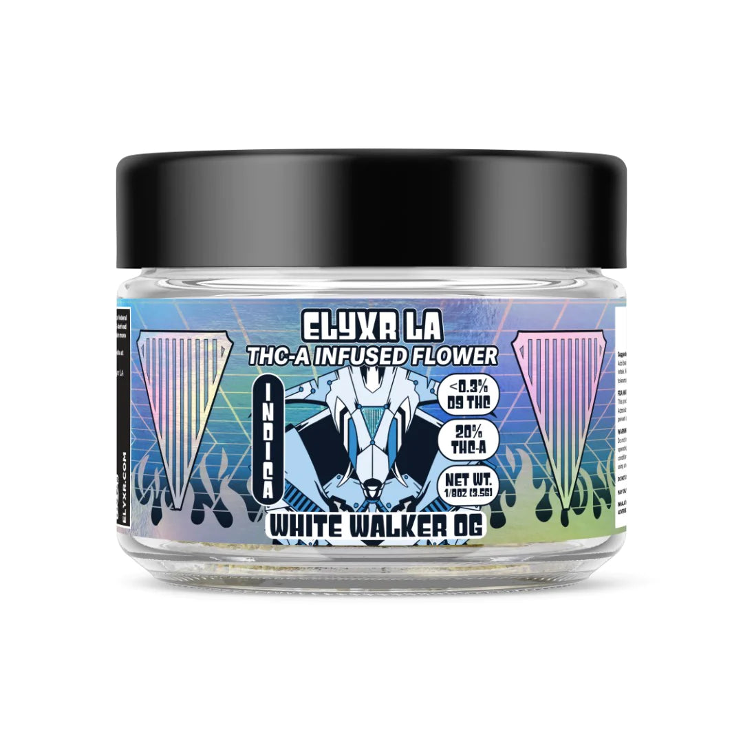 THC-A Infused Flower Nuggs White Walker OG Indica 1/8oz - 3.5g