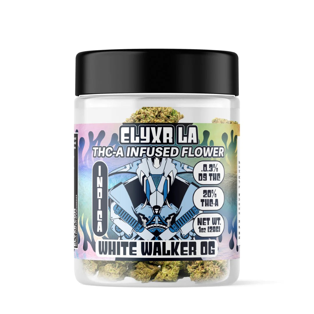 THC-A Infused Flower Nuggs White Walker OG Indica 1oz - 28g