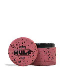 Yocan Wulf Mods 4pc 65mm Spatter Grinder - PINK-BLACK