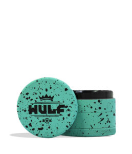 Yocan Wulf Mods 4pc 65mm Spatter Grinder Teal Black