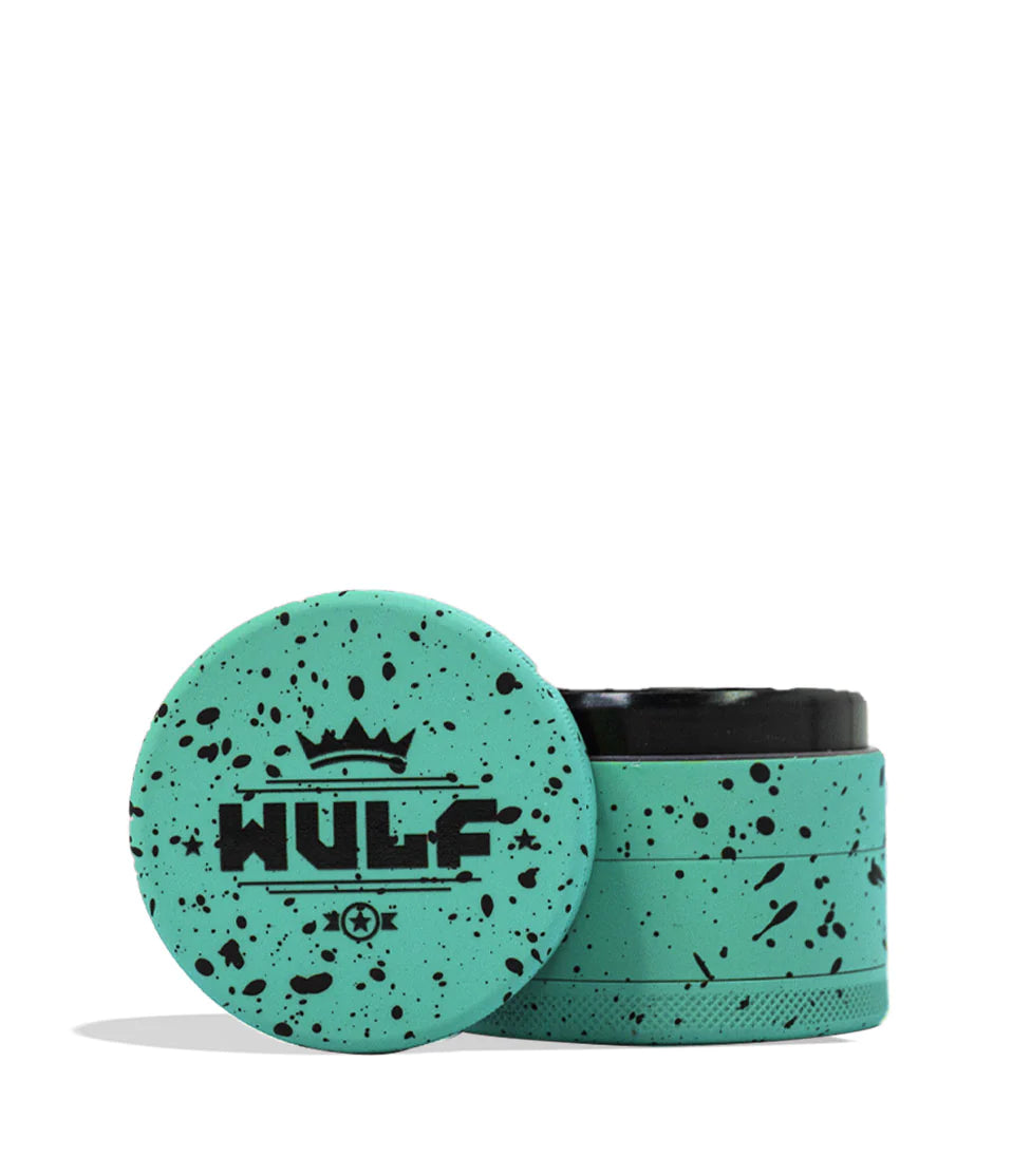 Yocan Wulf Mods 4pc 65mm Spatter Grinder Teal Black