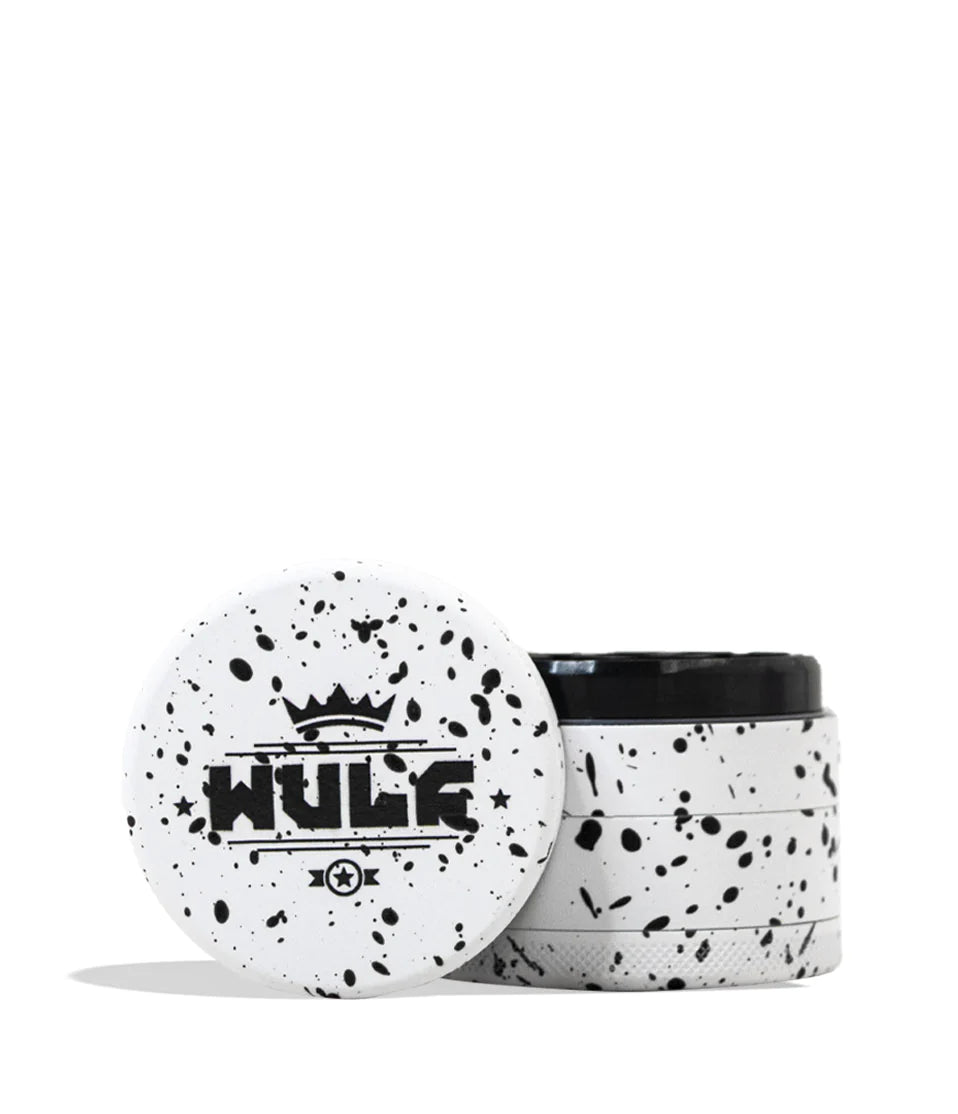 Yocan Wulf Mods 4pc 65mm Spatter Grinder - WHITE-BLACK