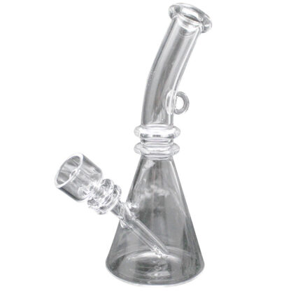 All Quartz 4″ Pendant Beaker Bubbler by Got Nail?