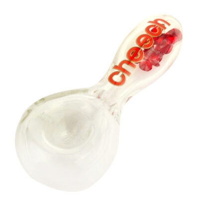 4″ Cheech Glass Diamonds Hand Pipe