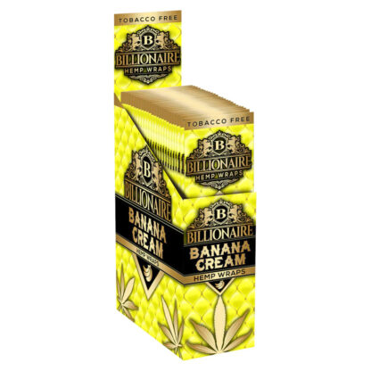 Billionaire Hemp Wraps Banana Cream