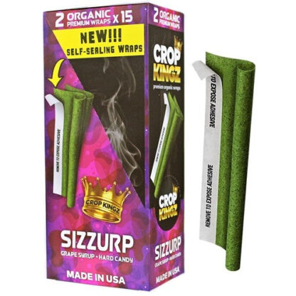 Crop Kingz Organic Hemp Wraps Sizzurp