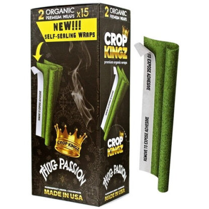Crop Kingz Organic Hemp Wraps Thug Passion