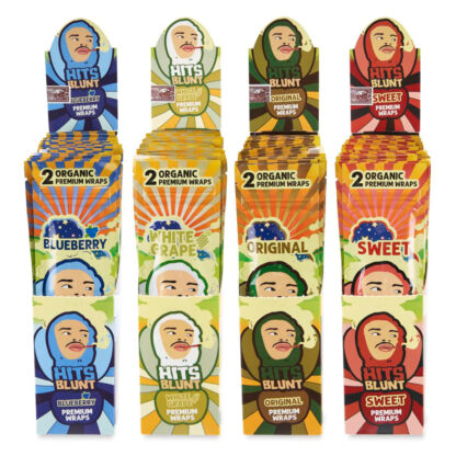 Hits Blunt Organic 2pk Hemp Wraps