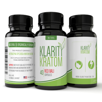 Klarity Kratom Capsules 40ct