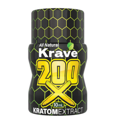 Krave Kratom 200x Extract Liquid Shot