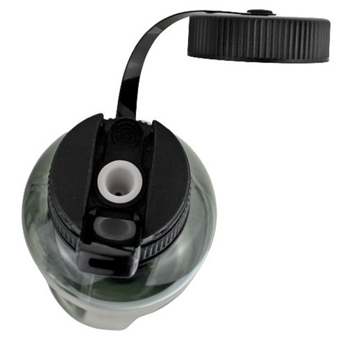 Upside Angle of Zmokie 9″ Water Bottle Water Pipe with Open Cap