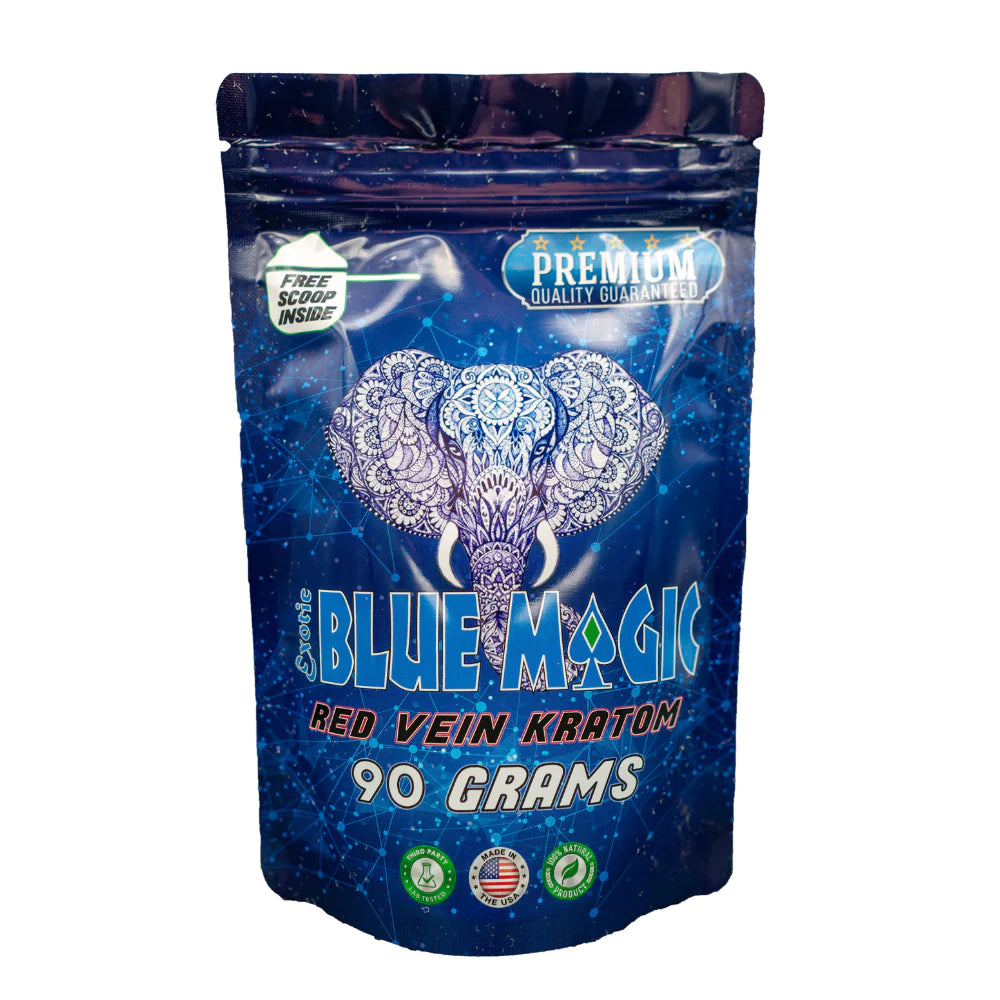 Blue Magic Kratom Capsules Red Vein - 90gr