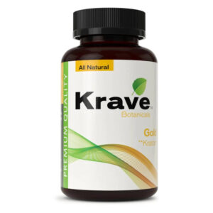 Krave Kratom Capsules Gold - 150ct