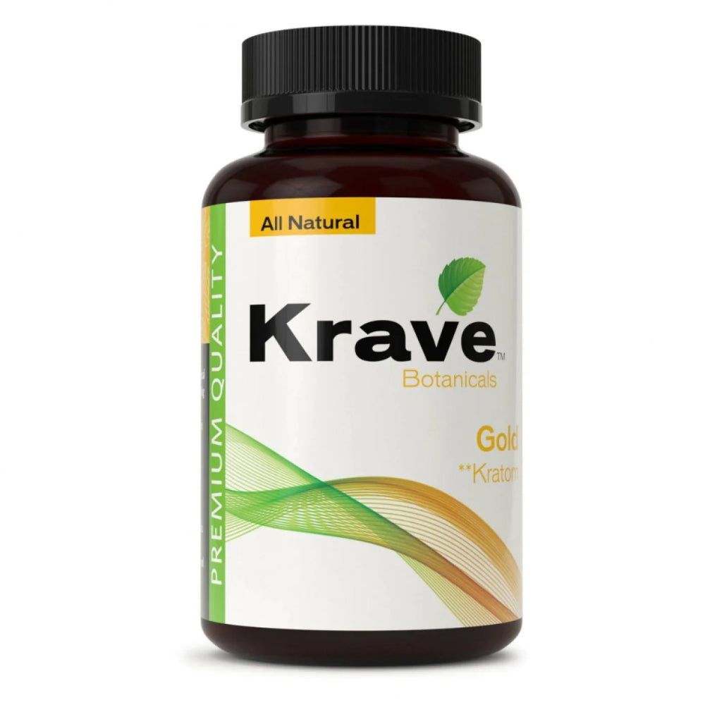 Krave Kratom Capsules Gold - 150ct