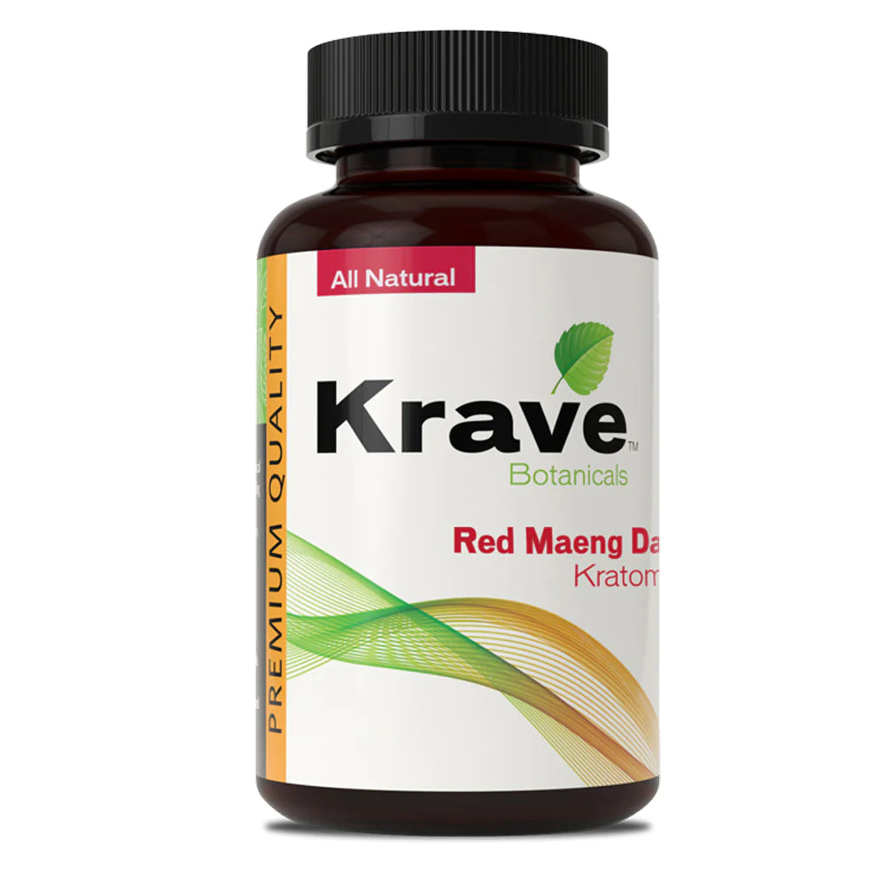 Krave Kratom Capsules Red Maeng Da - 150ct