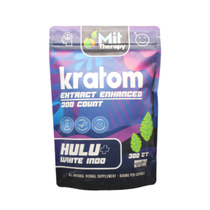 Mit Therapy Kratom Capsules Hulu White Indo - 300ct