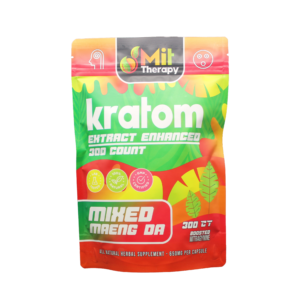 Mit Therapy Kratom Capsules Mixed Maeng Da - 300ct