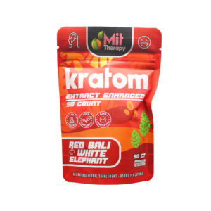 Mit Therapy Kratom Capsules Red Bali - 90ct