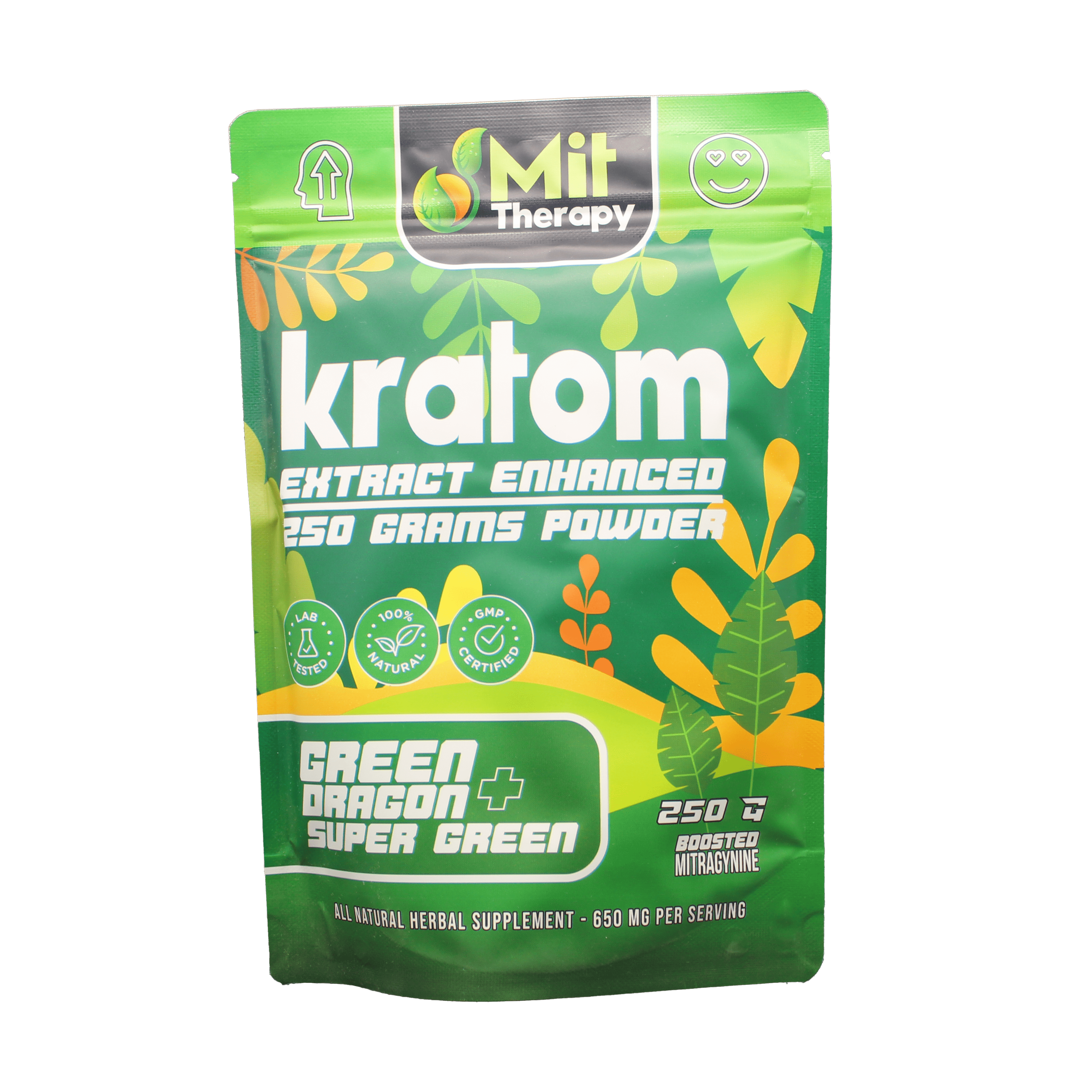 Mit Therapy Kratom Powder Green Dragon Super Green - 250gr