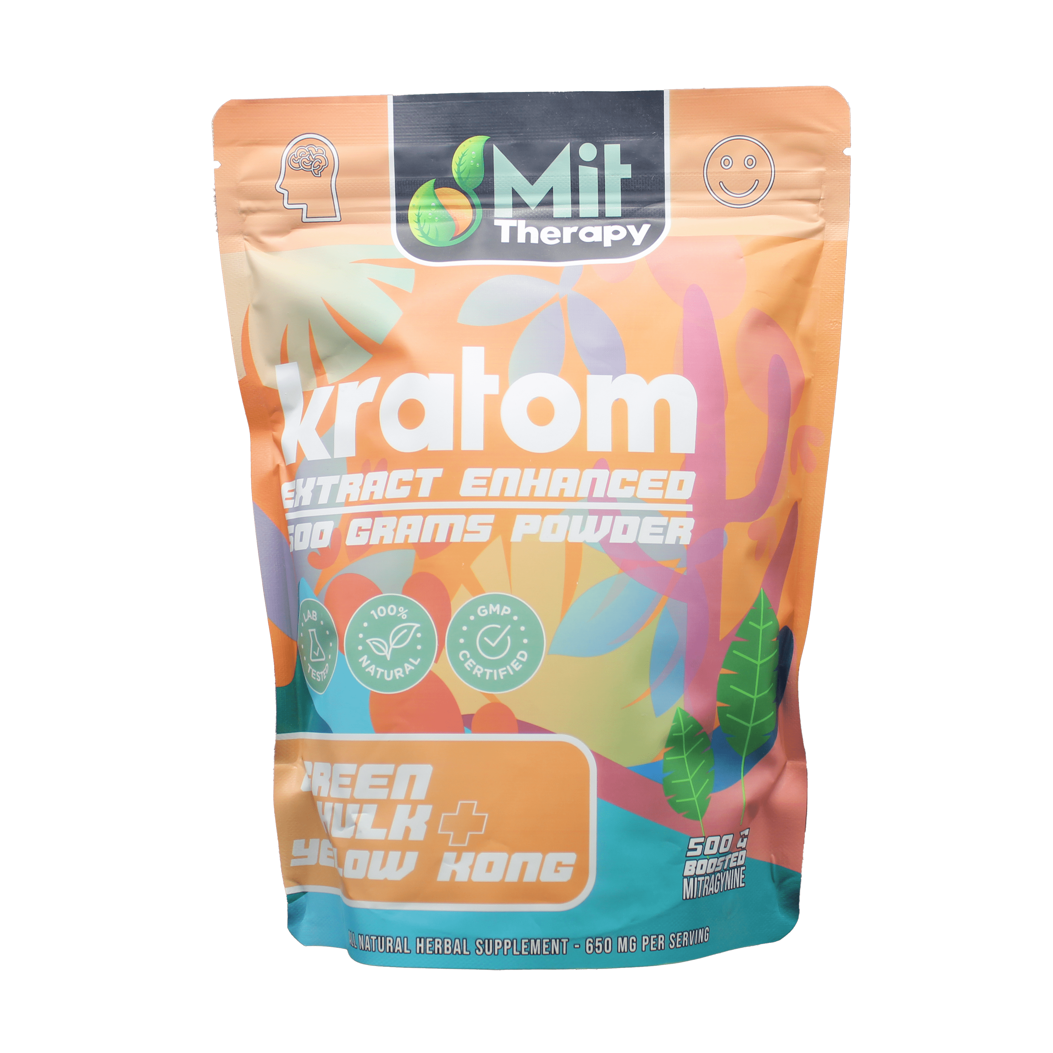 Mit Therapy Kratom Powder Green Hulk Yellow Kong - 500gr