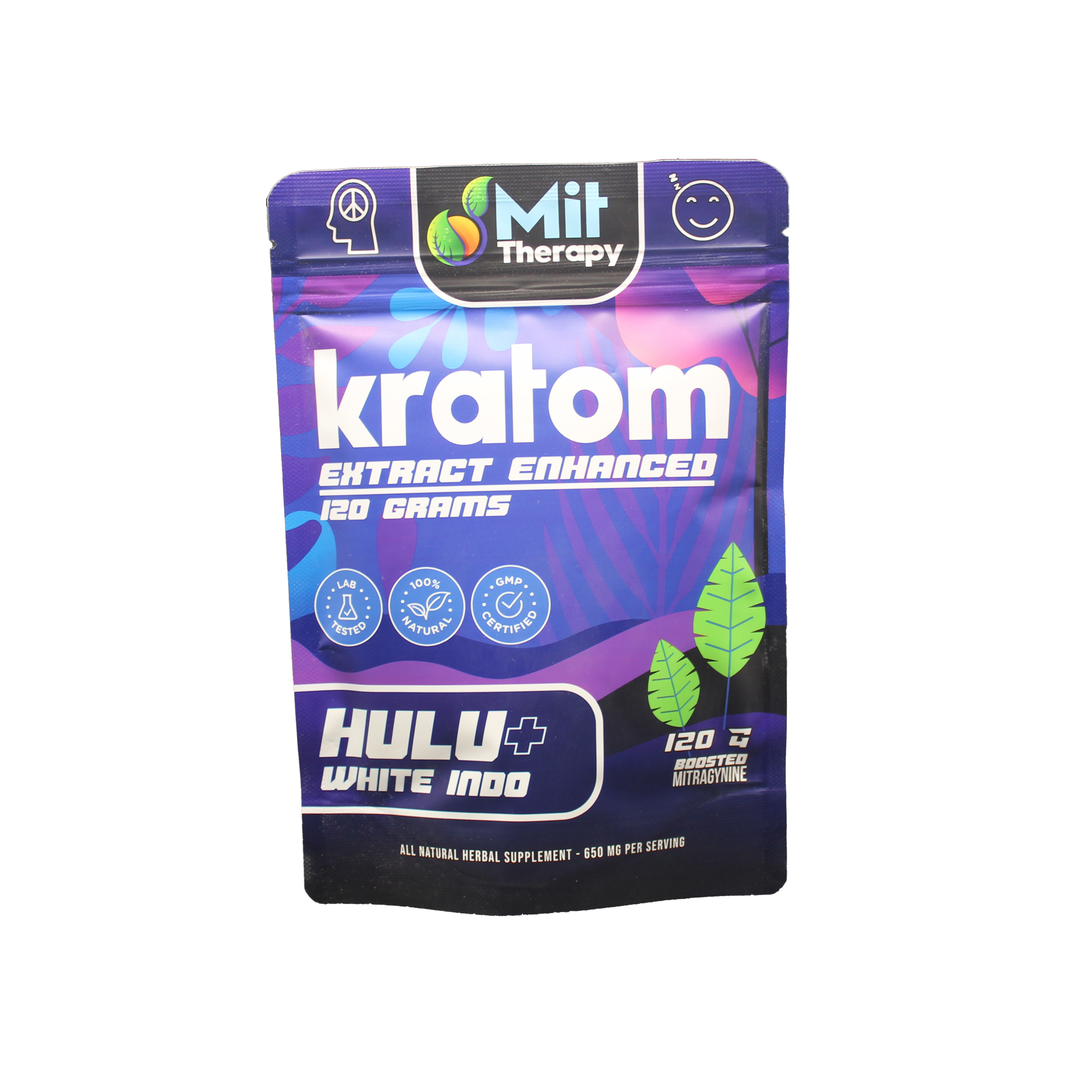 Mit Therapy Kratom Powder Hulu White Indo - 120mg