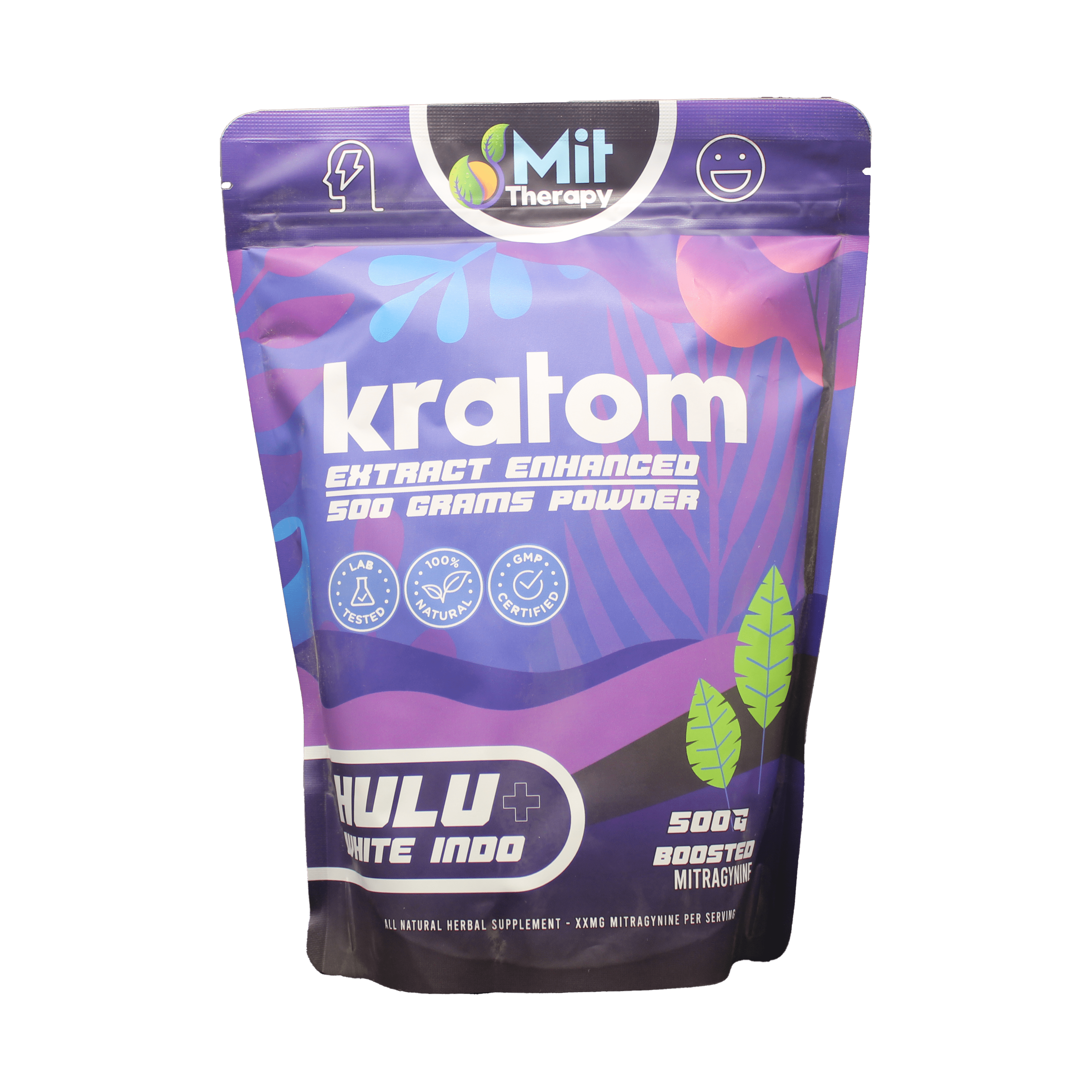 Mit Therapy Kratom Powder Hulu White Indo - 500mg