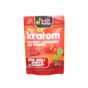 Mit Therapy Kratom Powder Red Bali White Elephant - 120gr