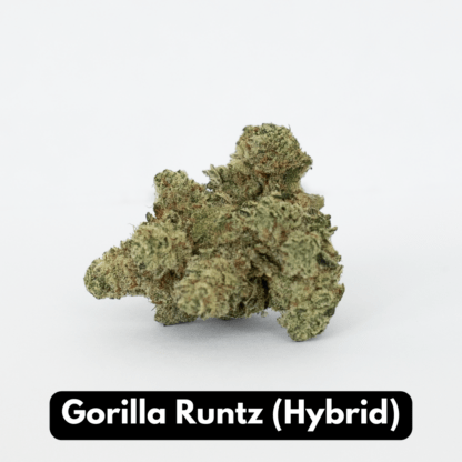 Natural THC-A Flower (Hybrid ~ Gorilla Runtz)