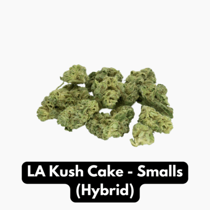 Natural THC-A Flower (Hybrid ~ LA Kush Cake – Smalls)