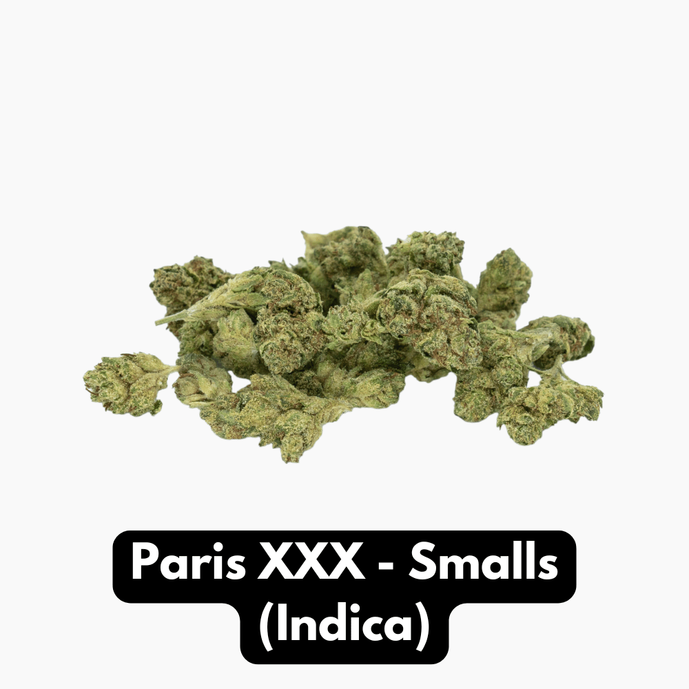 Natural THC-A Flower Indica Paris XXX Smalls