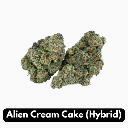 Natural THC-A Flower (Hybrid ~ Alien Cream Cake)