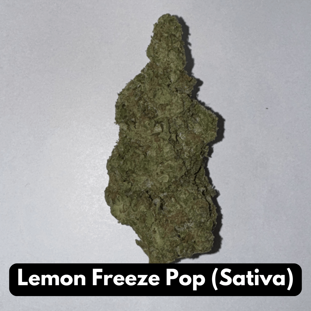 Natural THC-A Flower Sativa Lemon Freeze Pop