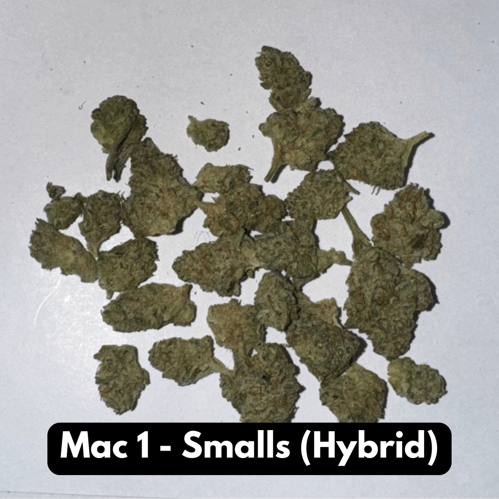 Natural THC-A Flower Hybrid Mac 1 Smalls