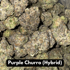 Buy Natural THC-A Flower - Purple Churro Hybrid Strain