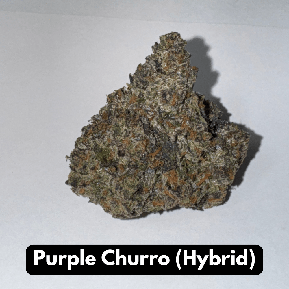 Buy Natural THC-A Flower - Purple Churro Hybrid Strain
