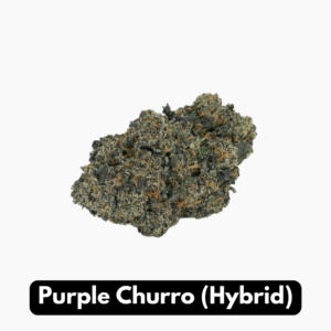 Buy Natural THCA Flower - Purple Churro Hybrid Strain