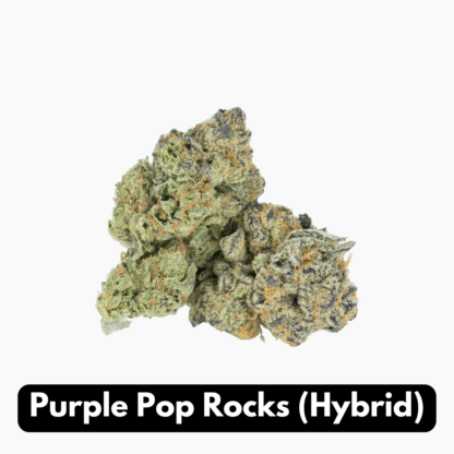 Natural THC-A Flower (Hybrid ~ Purple Pop Rocks)