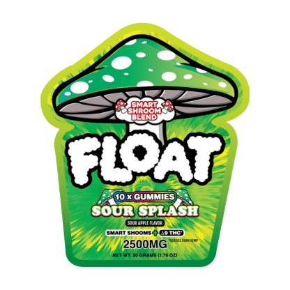 Float Smart Mushroom Blend & D9 Gummies (2500mg)