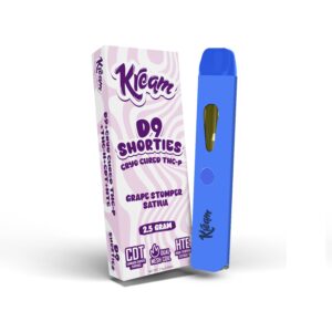 Kream D9 Shorties Disposable (2500mg) - Grape Stomper