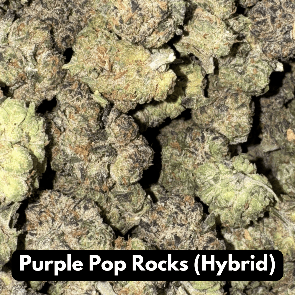 Natural THC-A Flower - Purple Pop Rocks (Hybrid)