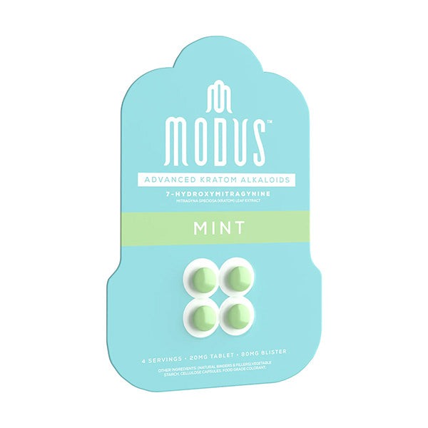 Modus 7Hydroxy Tablets 20mg 4ct Mint